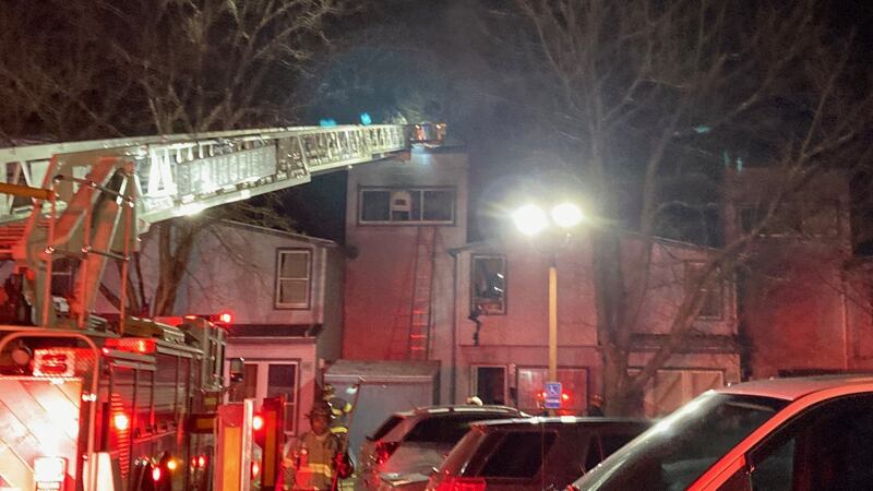 Cannon Cir. house fire