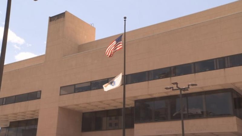 File photo of the Roderick Ireland Courthouse in Springfield, MA
