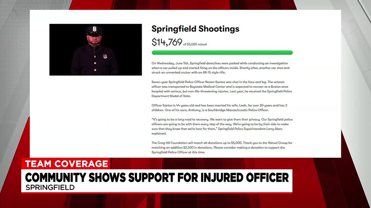 Community showing support for injured Springfield officer - Vimarsana News