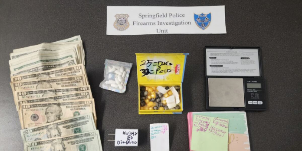 Springfield Man Arrested Drugs Seized Following Investigation Springfield Man Arrested Drugs Seized Following Investigation