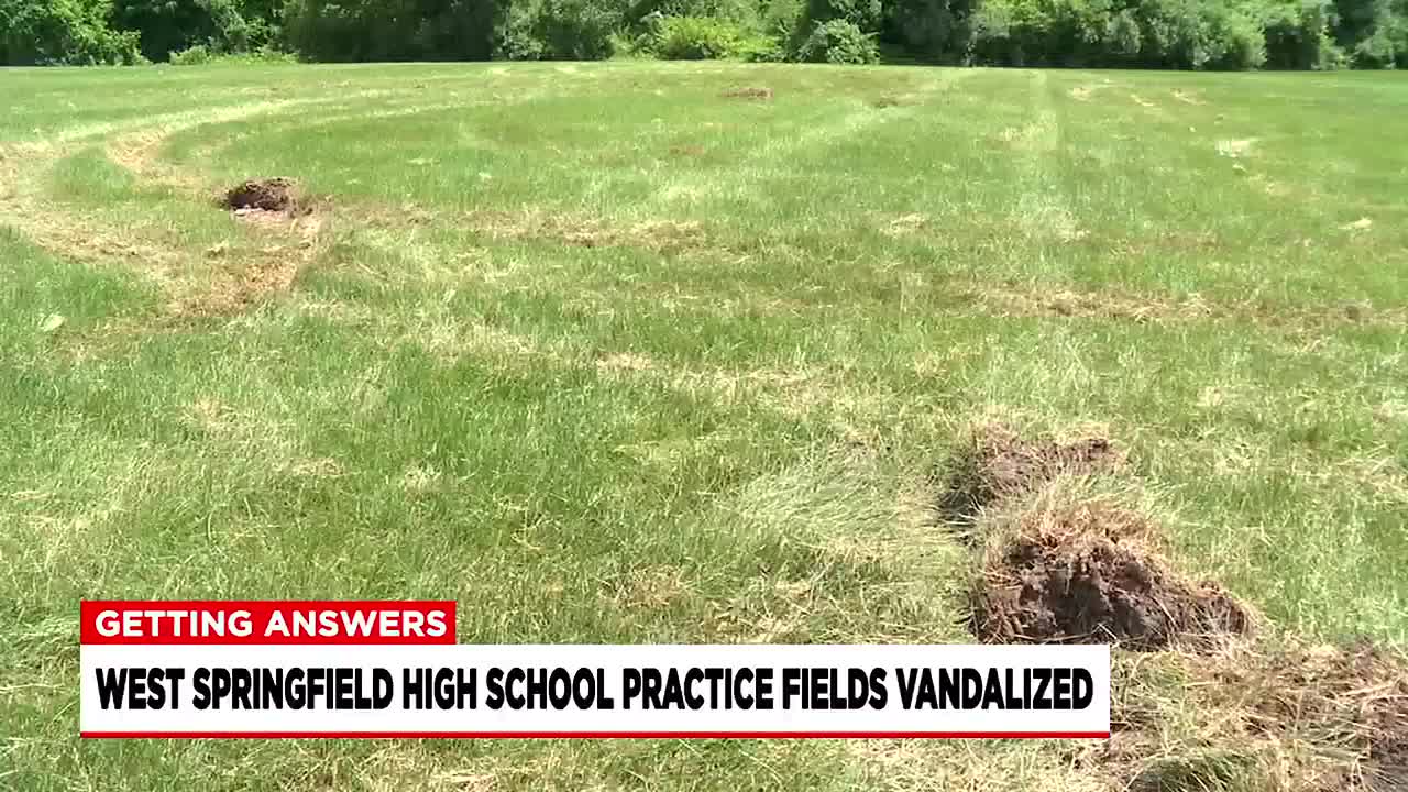Vandalism at field near Clark Field and West Springfield Middle School under investigation - Vimarsana News