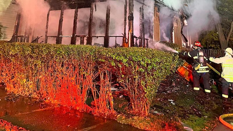 An early morning two-alarm fire has destroyed a Springfield home.